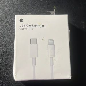 Apple USB-C to lighting charger (1m)
